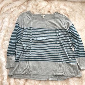 Joie striped loose sweater